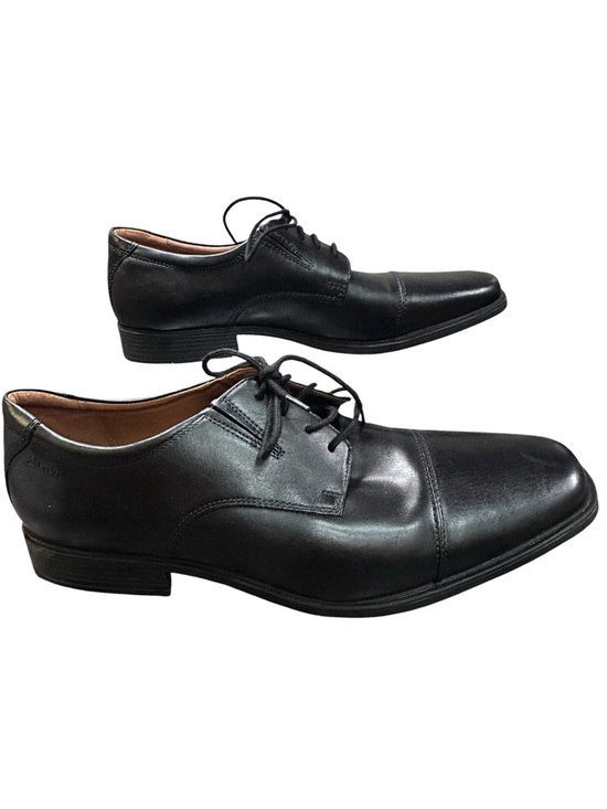 Men’s Clarks Collection Black Cap Toe Oxford Dress Shoes Size 13
